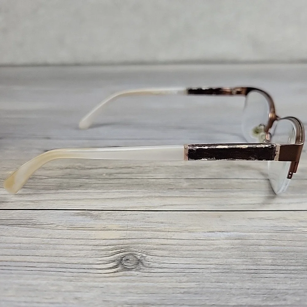 Kate Spade NY Valary PJW Eyeglasses Frames Only 51-16-135 Half Rim Adjustable‎
